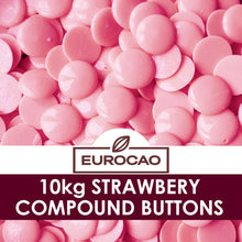 Load image into Gallery viewer, STRAWBERRY COMPOUND BUTTONS - 10KG