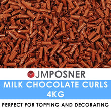 Load image into Gallery viewer, MILK CHOCOLATE CURLS - 4KG