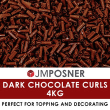 Load image into Gallery viewer, DARK CHOCOLATE CURLS - 4KG