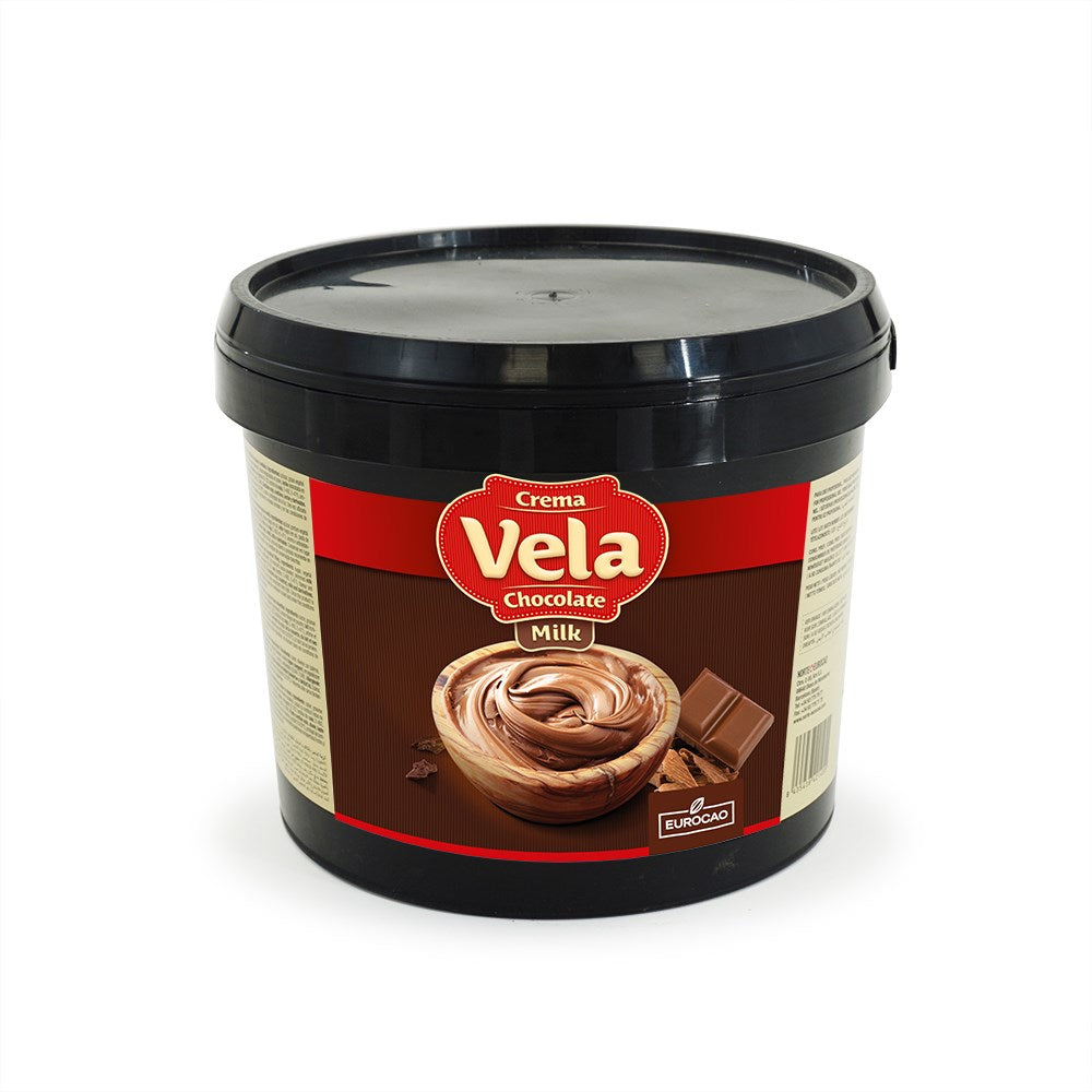 MILK CHOCOLATE SPREAD - VELA - 6 KG – jmposner.uae