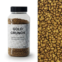 Load image into Gallery viewer, GOLD CRUNCH SPRINKLES - 750G BOTTLE