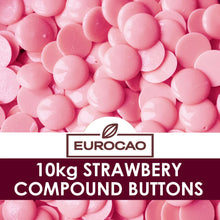 Load image into Gallery viewer, STRAWBERRY COMPOUND BUTTONS - 10KG
