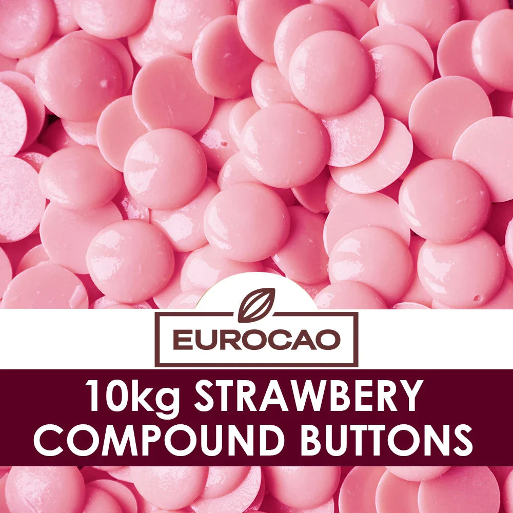 STRAWBERRY COMPOUND BUTTONS - 10KG