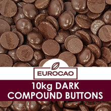Load image into Gallery viewer, DARK COMPOUND BUTTONS - 10KG BAG
