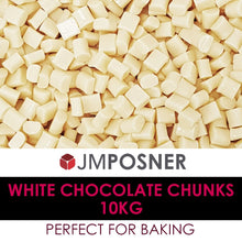 Load image into Gallery viewer, WHITE CHOCOLATE CHUNKS - 10 KG
