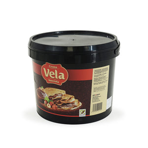 MILK CHOCOLATE HAZELNUT SPREAD - VELA - 6 KG