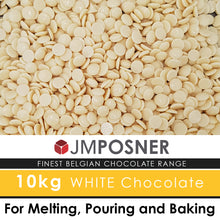 Load image into Gallery viewer, JM POSNER BELGIAN WHITE CHOCOLATE - 10KG

